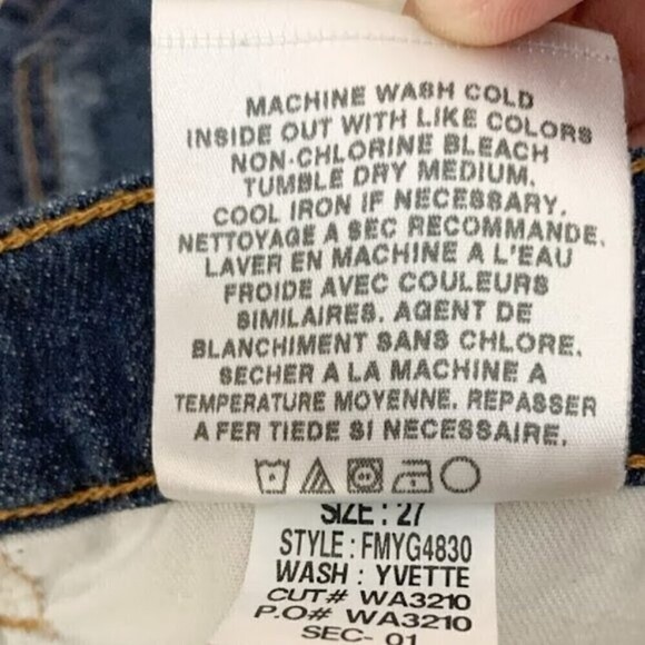 Joe's Distressed Med Wash Whiskered Cotton Denim Casual Summer Shorts - Picture 10 of 10